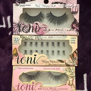 Ioni Black Faux Mink Lashes